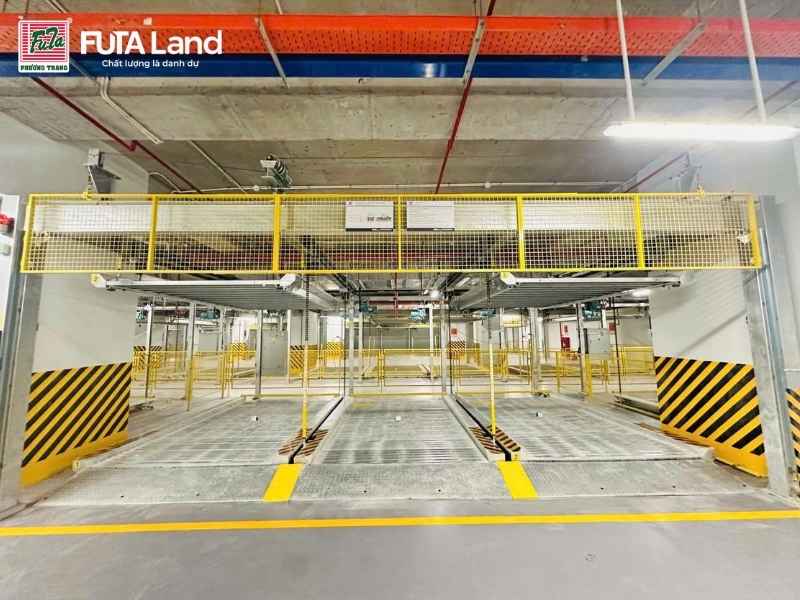 Bãi đỗ xe thông minh Time Square Đà Nẵng 