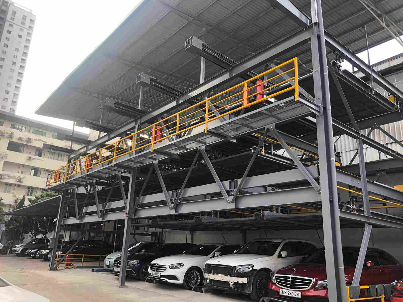 Ảnh : Thiết kế bãi đỗ xe theo TCVN