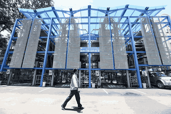 Vietchao projects for automated car parking system